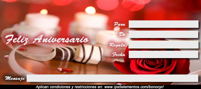 Aniversario - frente
