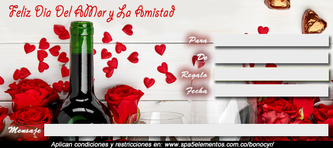 Amor y amistad - frente