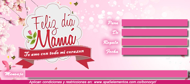 Dia de las madres - frente