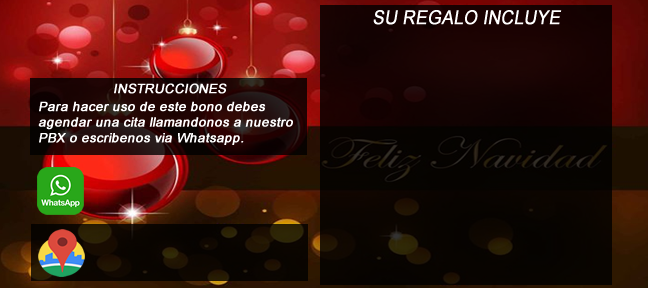 Feliz Navidad - reverso