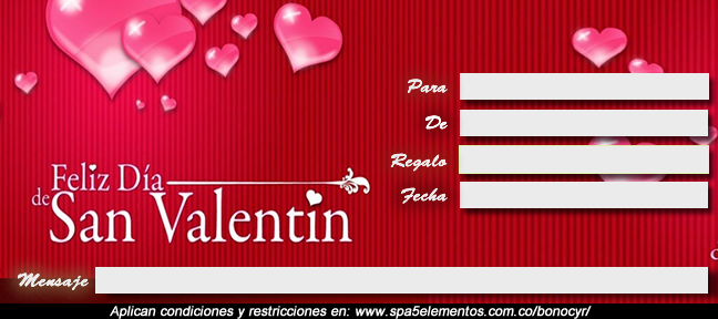 San valentin (feb 14) - frente