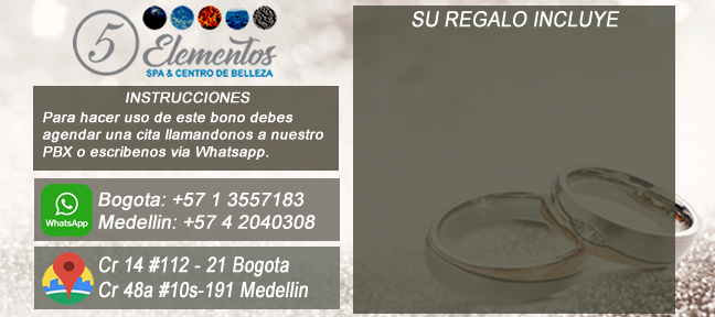 Matrimonio Hombre y Mujer - reverso