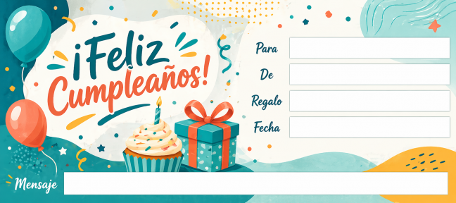 Feliz cumpleaños colorido