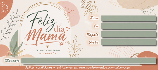 Dia de las madres a - frente