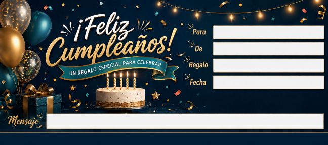 Feliz cumpleaños ocuro - frente