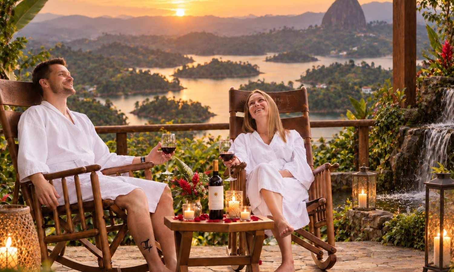 Dia de spa romántico 