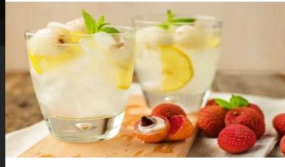 soda de lychee  5 elementos spa en medellin